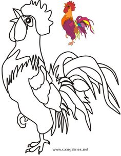 236x305 How To Draw A Rooster, Step 5 Roosters Drawings