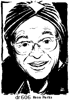 231x334 News Art (By Dean Rohrer) Rosa Parks