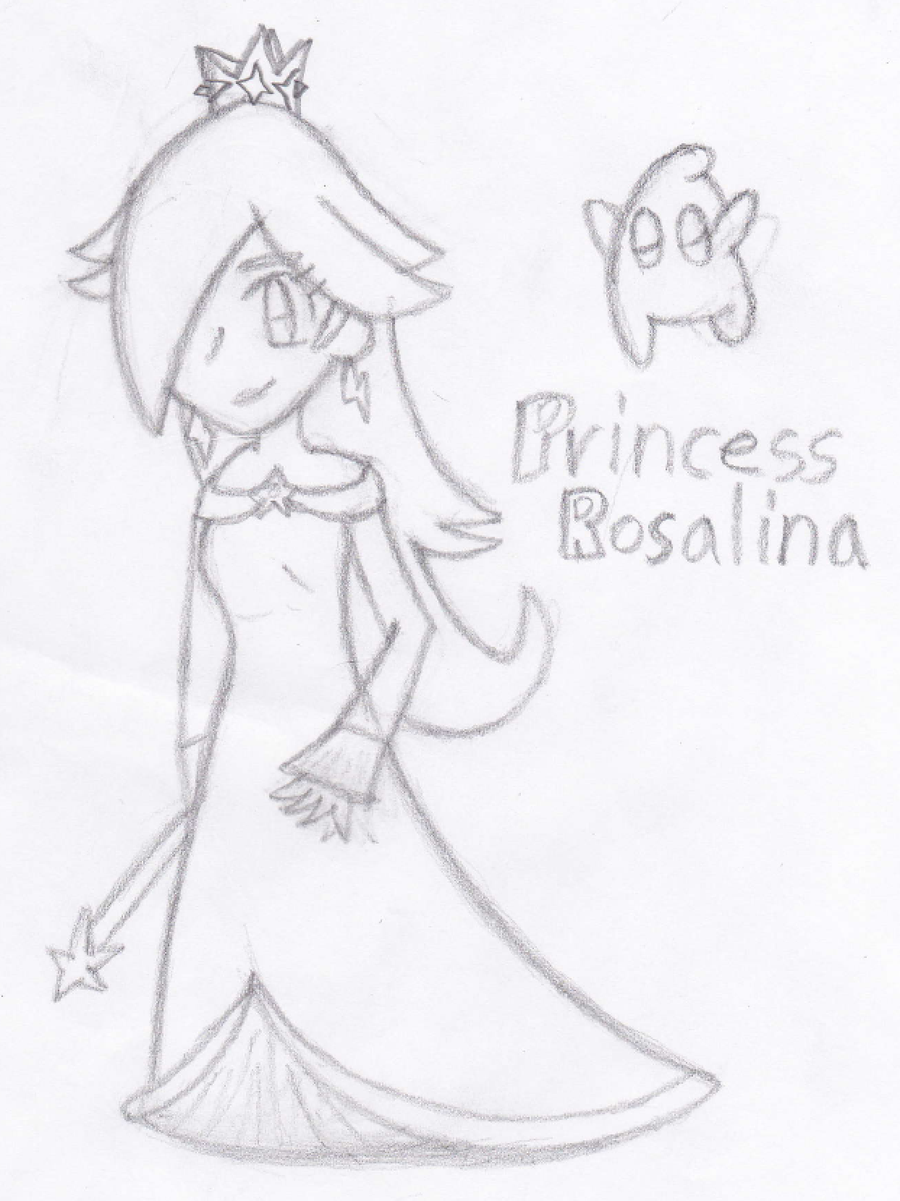 900x1201 Princess Rosalina(Drawing) By Faisaladen