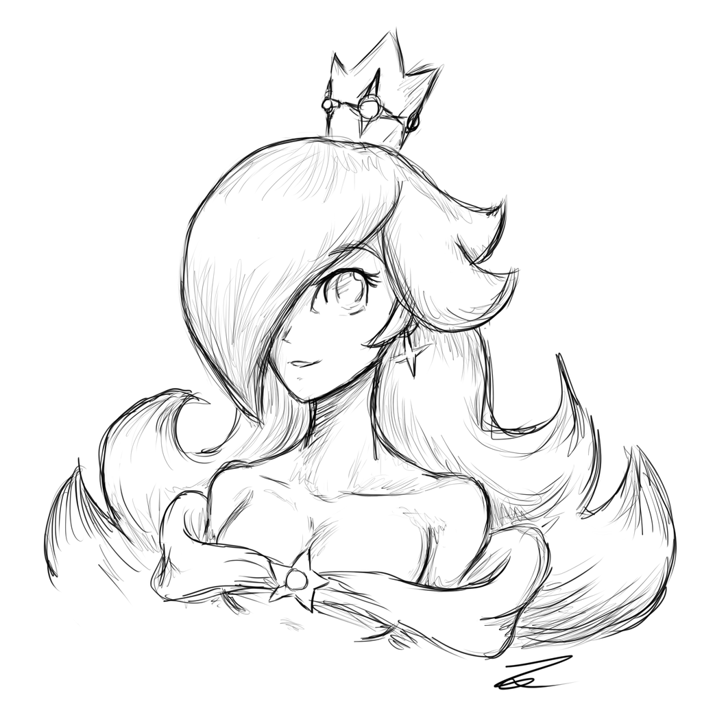 Rosalina Drawing at GetDrawings | Free download