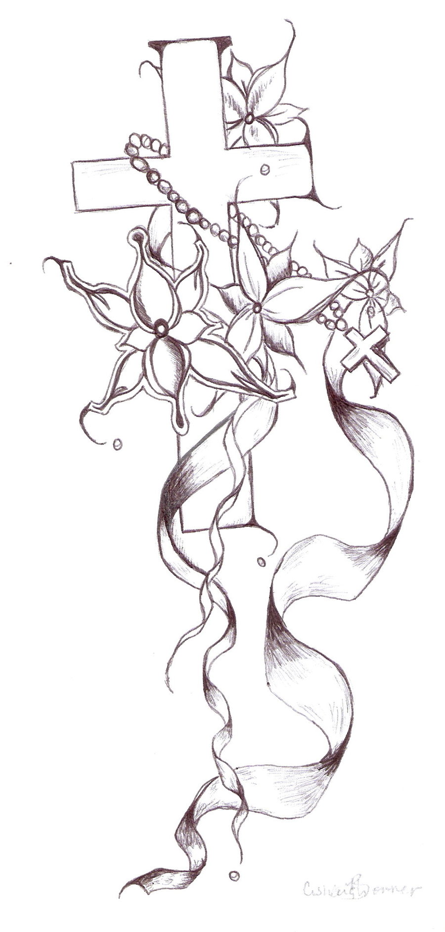 900x1885 Rosary By Hundred4ever