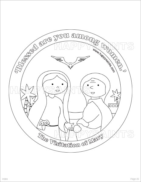 464x600 Happy Saints Happy Saints Holy Rosary