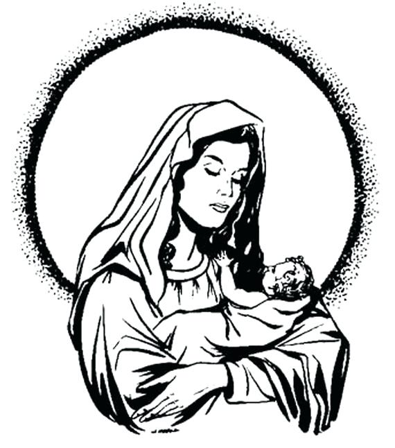 570x646 Mary Mother Of Jesus Coloring Pages Mother Of Coloring Pages