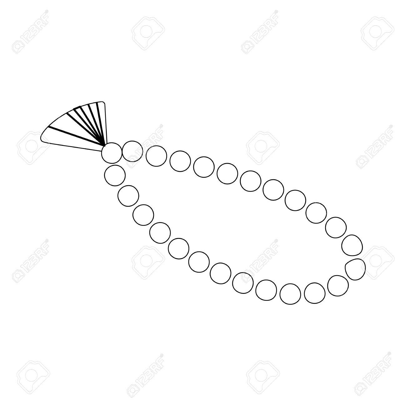 1300x1300 Muslim Prayer Rosary Islam Symbol Icon Isometric 3d Style. Black