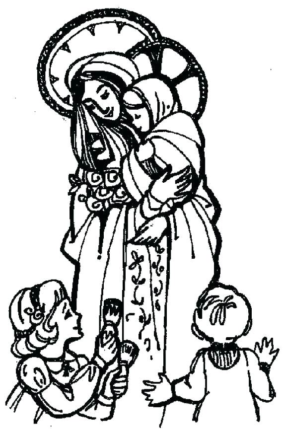 570x876 Mary Mother Of Jesus Coloring Pages Mother Of Coloring Pages