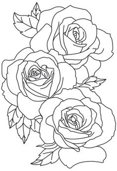 236x345 Flower Outline Tattoos Rose Outline Tattoo Stencil Line Art