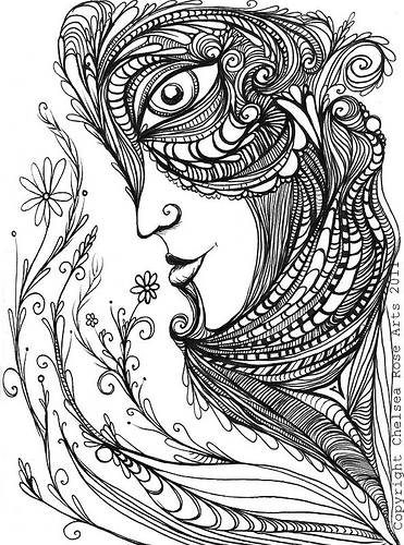 371x500 Chelsea Rose Fine Art New Pen And Ink Drawings