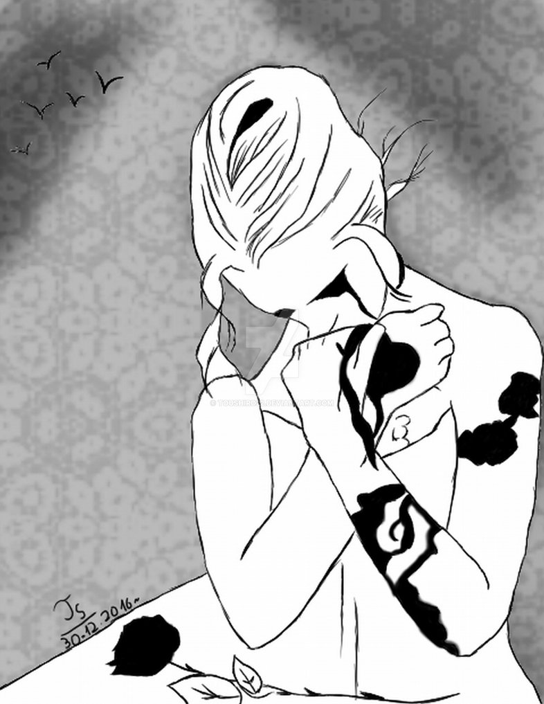 786x1017 Sad Girl(Rose) By Toushiro22