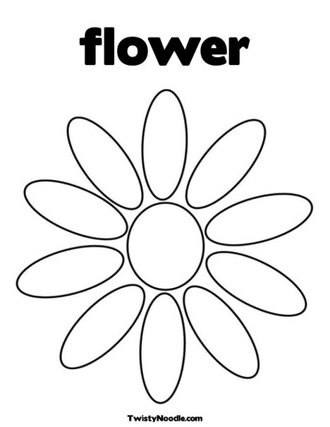 468x605 Flower Petals Coloring Pages