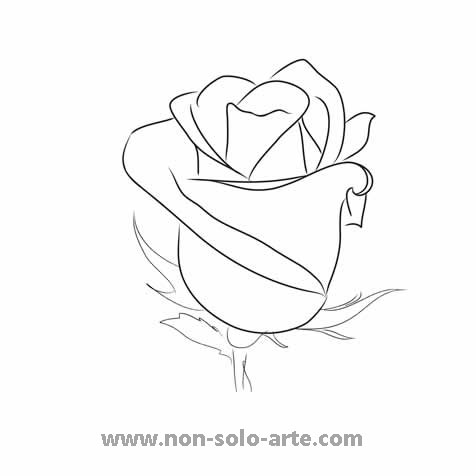 476x476 Rose Outline Thread, Needle, And Yarn Crafts Rose