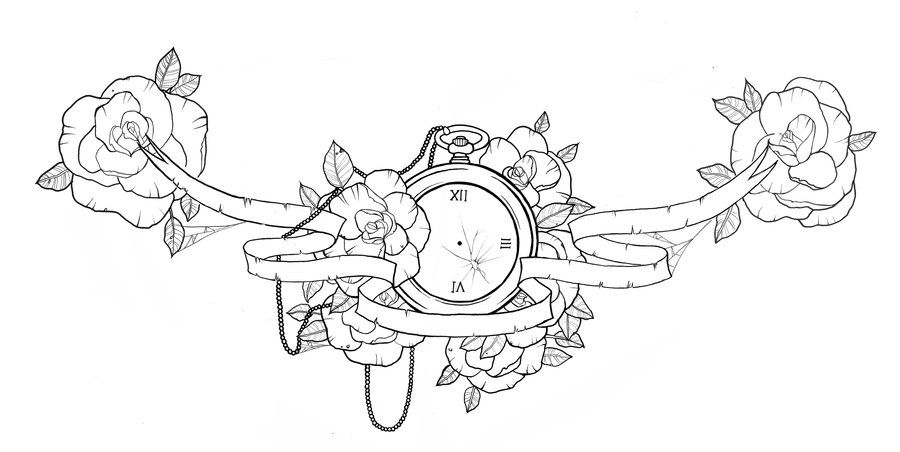 900x452 Chest Piece Tattoo Design By Ziuuziuu