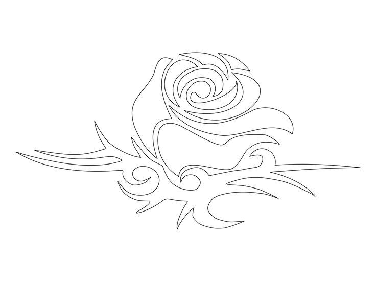 736x552 9 Best Rose Tattoo Stencils Images On Tattoo Stencils