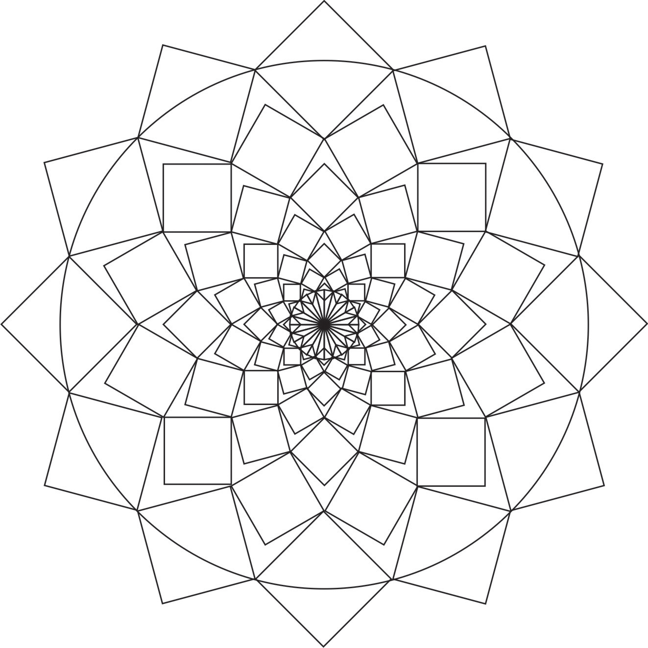 Rose Window Drawing at GetDrawings | Free download