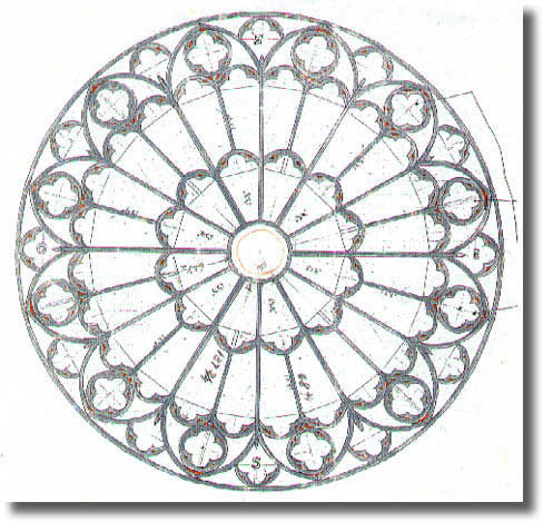 488x469 Rose Window