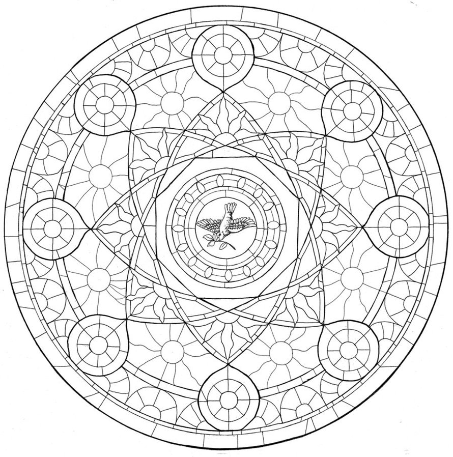 890x898 The Rose Window