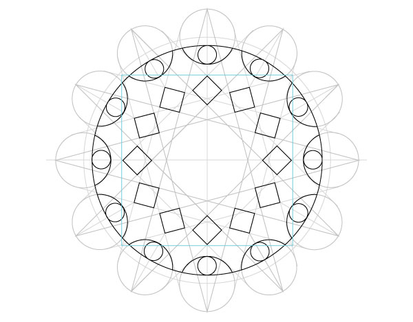 600x469 Geometric Design The North Rose Window In Chartres