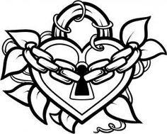 236x189 Drawn Rose Fancy Heart