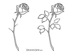 236x174 Three Roses In Hand Drawn Style Templates Hand