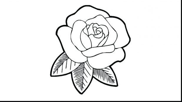 618x348 Drawing Coloring Pages Of Roses And Hearts 17 For Sheets