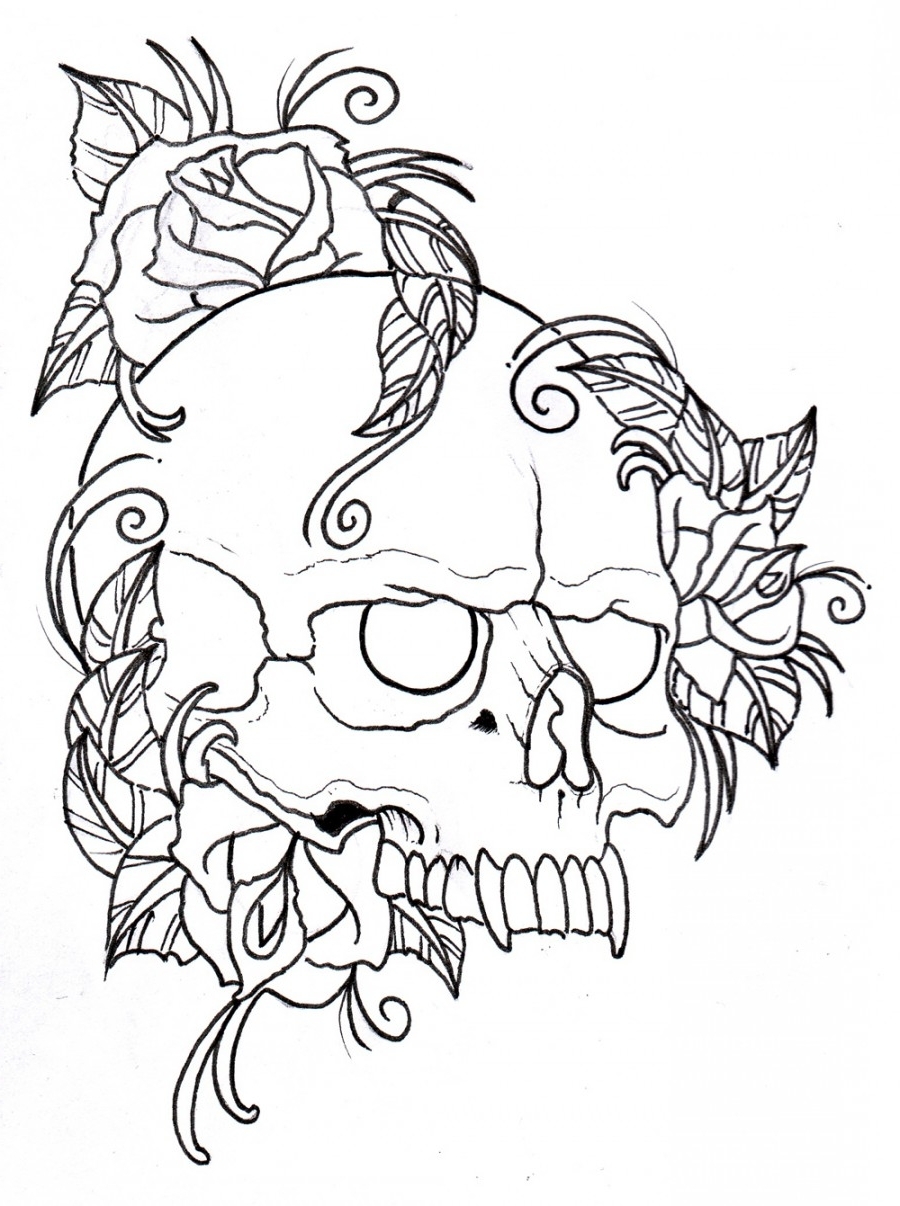 Roses Tattoo Drawing at GetDrawings | Free download