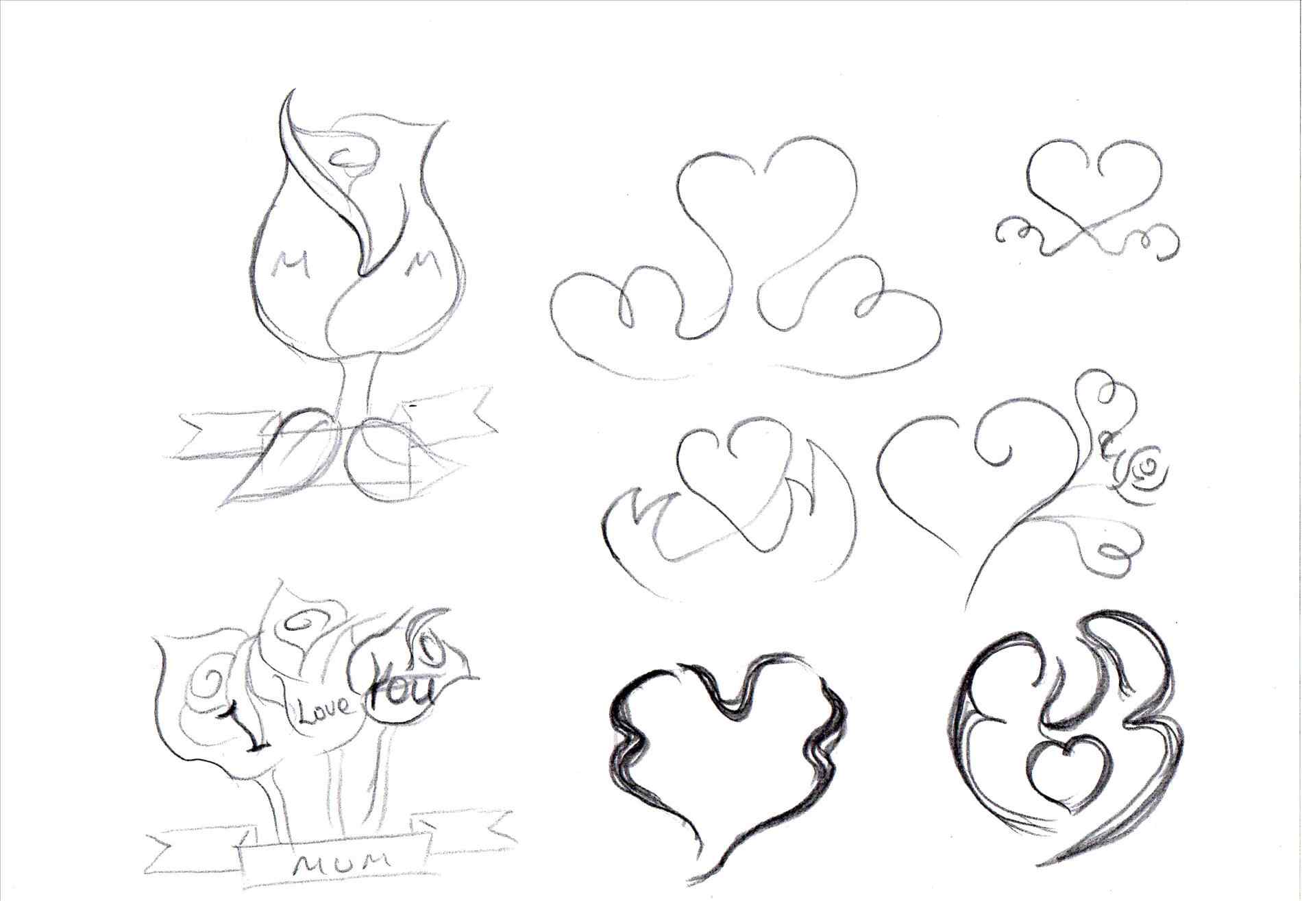 1900x1314 I Love You Roses And Hearts Drawings Freespywarefixescom