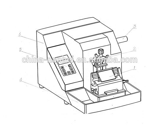 539x425 Yd 335 Semi Automatic Rotary Paraffin Microtome With The Cheapest