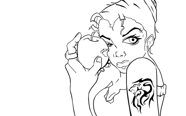 600x375 Rotten Apple On Behance