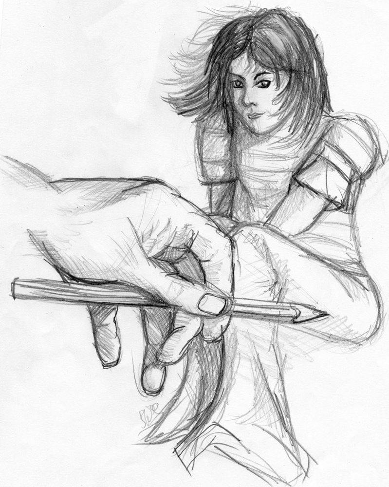 799x1000 Rough Drawing Hand By Kopale