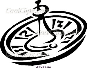 300x234 Roulette Wheel Vector Clip Art