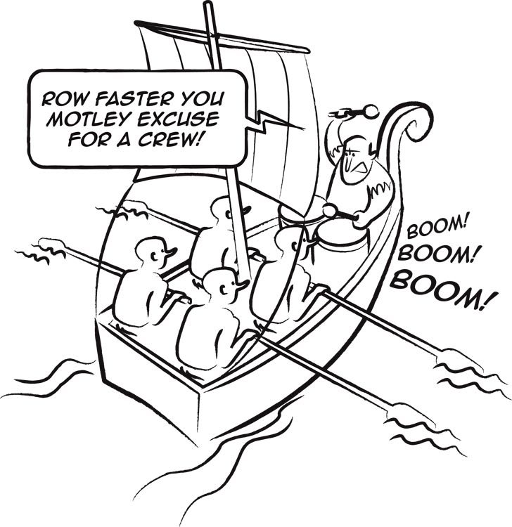 728x750 Rowing Boat Cartoon