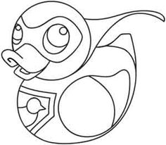236x206 Rubber Duck Coloring Page Zofoco It's National Rubber Ducky Day