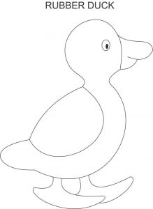 219x300 Printable Rubber Duck Coloring Pages For Kids Free Ducky Stock