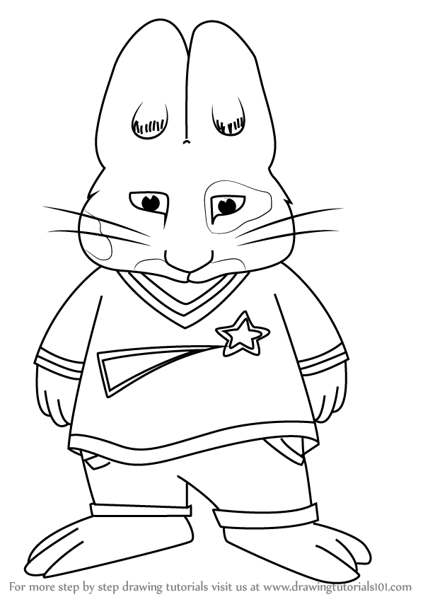 598x844 Learn How To Draw Roger Piazza From Max And Ruby (Max And Ruby