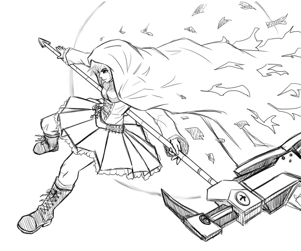 1024x853 Reaper Ruby (Rwby) By Tony Arts