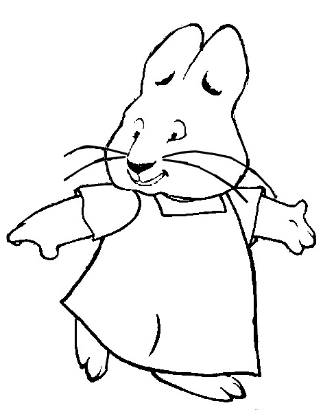471x600 Coloring Page Max And Ruby 8