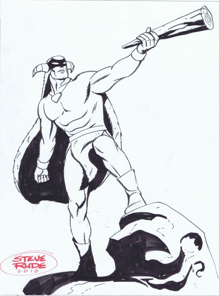 740x1000 Mightor!! Copic Marker Sketch Of The Day