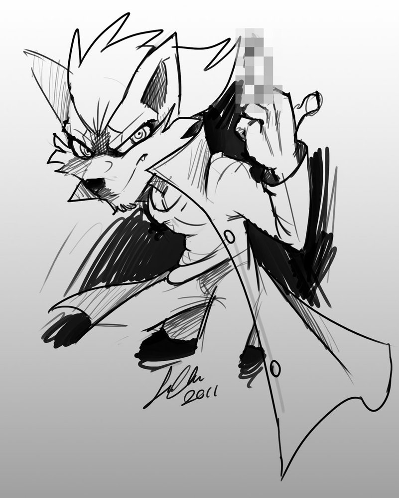 801x998 Wolf Is Rude By Supacrikeydave