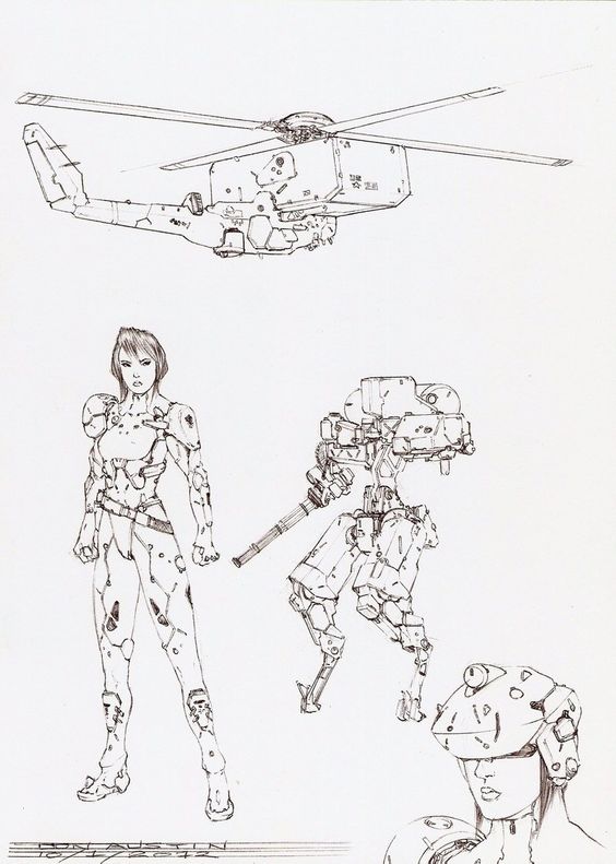 564x791 Rude Mechanicals S K E T C H J A M 6 By ~dtronaustin Robot