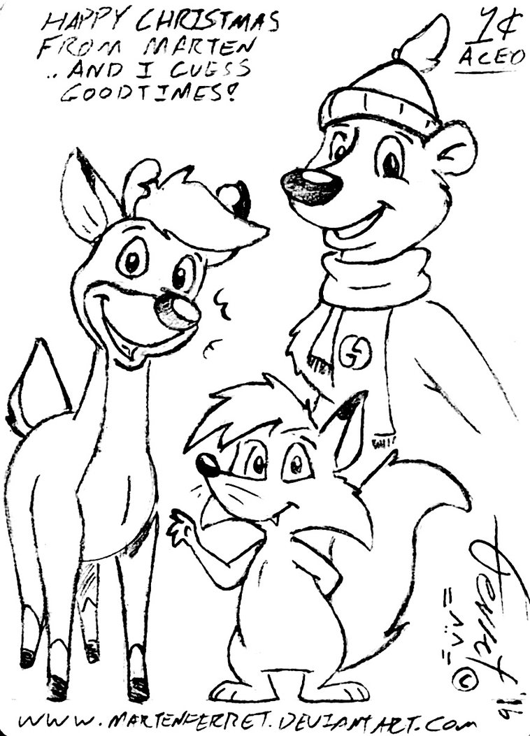 758x1053 Rudolph The Red Nosed Reindeer The Movie By Martenferret