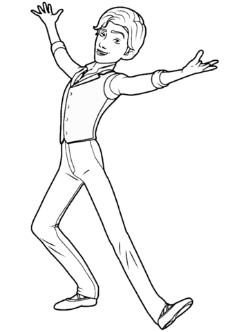 343x480 Rudolph From Leap! Coloring Page Free Printable Coloring Pages