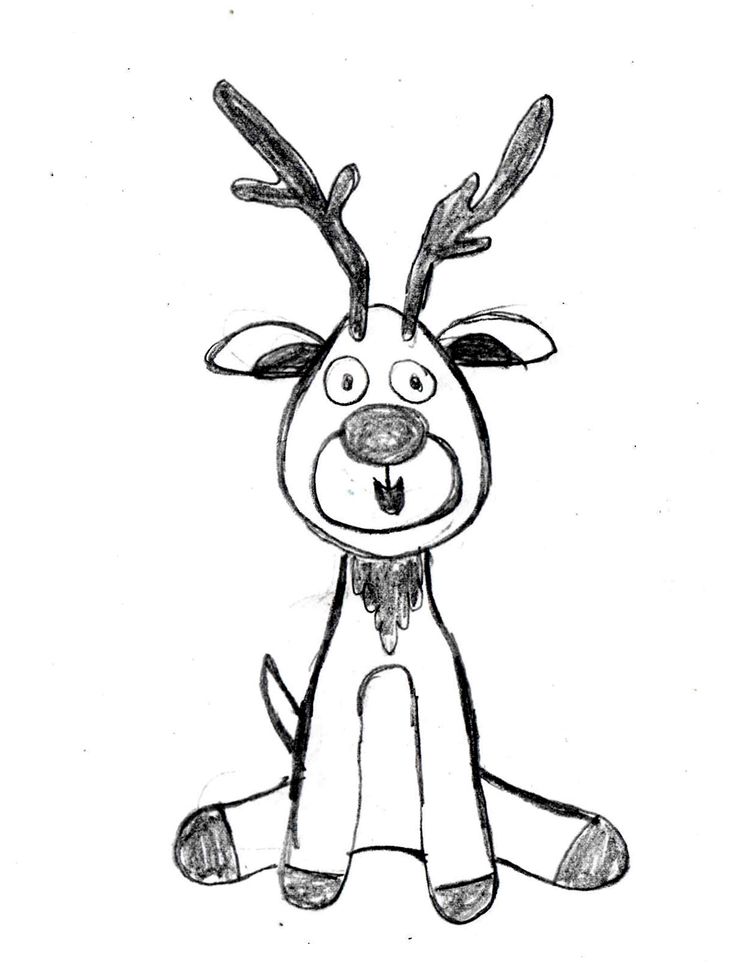 736x966 The Best Raindeer Drawing Ideas On Reindeer