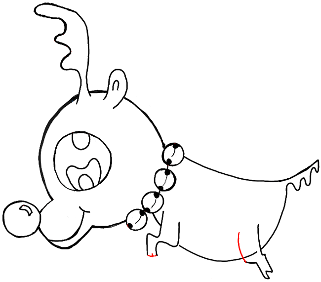 650x571 Chibi Rudolph Drawing Merry Christmas Amp Happy New Year Arts