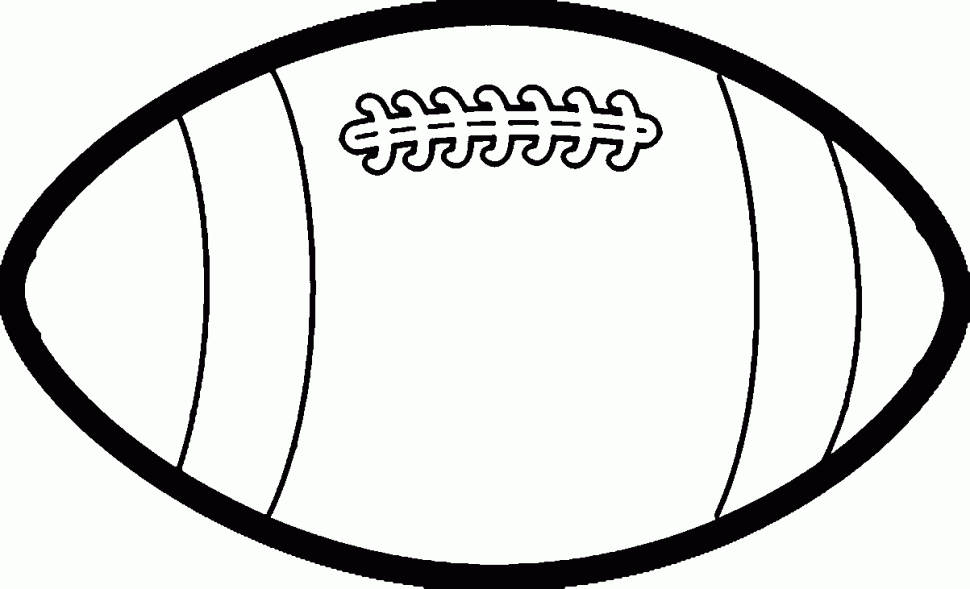 Rugby Ball Drawing