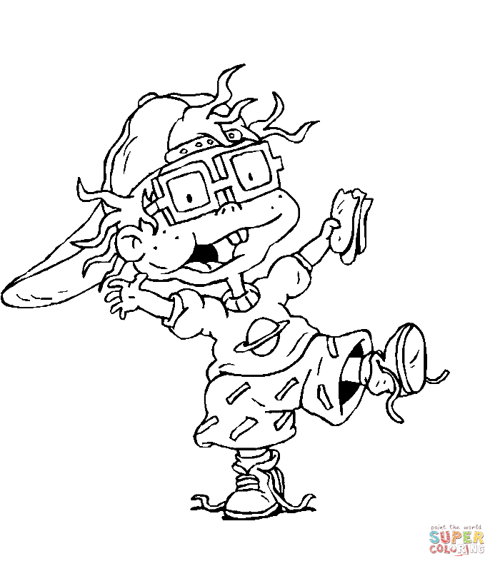 700x800 Rugrats Coloring Pages Free Coloring Pages