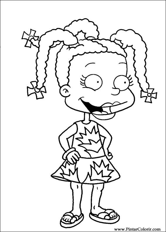 567x794 Drawings To Paint Amp Colour Rugrats