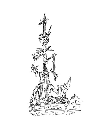 383x495 Black Amp White Illustration Pat Aulisio