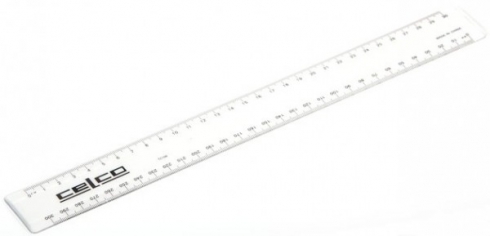 490x236 Ruler Plastic 30cm Asst Brands Harleys