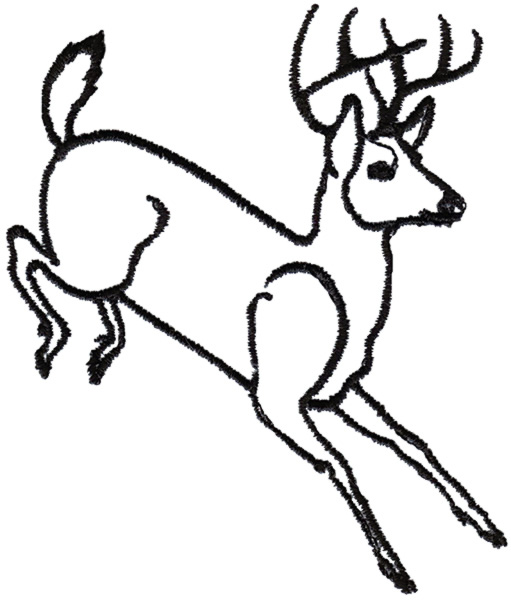 How to Draw a Buck Deer (Wild Animals) Step by Step