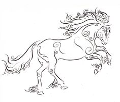 236x202 Horses Drawings