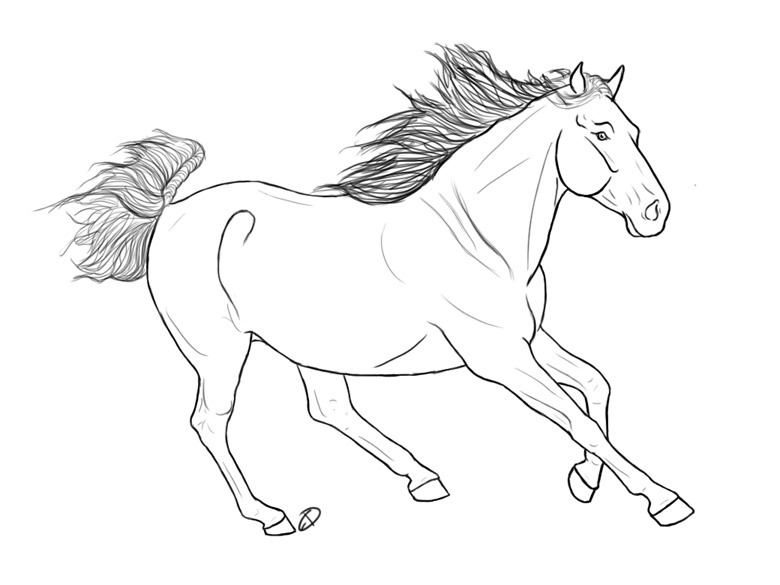 780x585 Running Horse By Equidedesigns